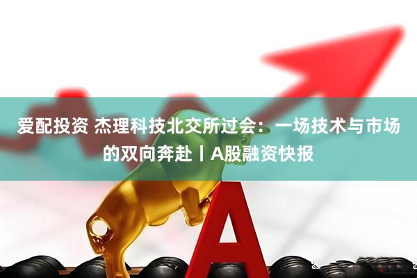 爱配投资 杰理科技北交所过会：一场技术与市场的双向奔赴丨A股融资快报