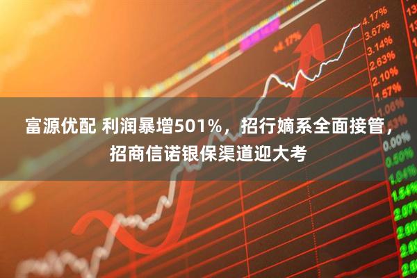 富源优配 利润暴增501%，招行嫡系全面接管，招商信诺银保渠道迎大考