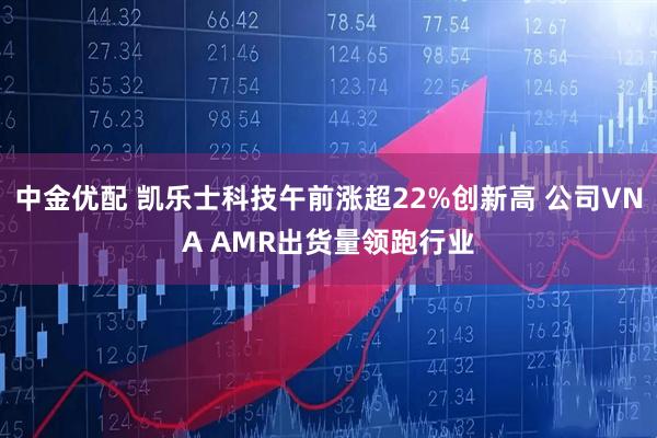中金优配 凯乐士科技午前涨超22%创新高 公司VNA AMR出货量领跑行业